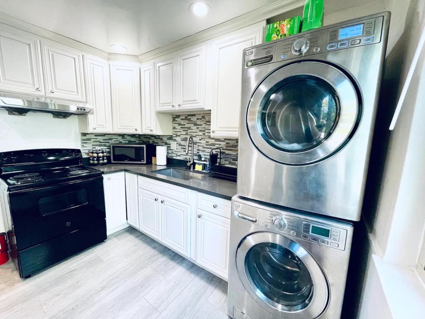 2Br Apt With Brand New Super Quite Ac, Washer, Dryer, Free Ev Station, Free Parking In Cupertino Sunnyvale Eksteriør billede