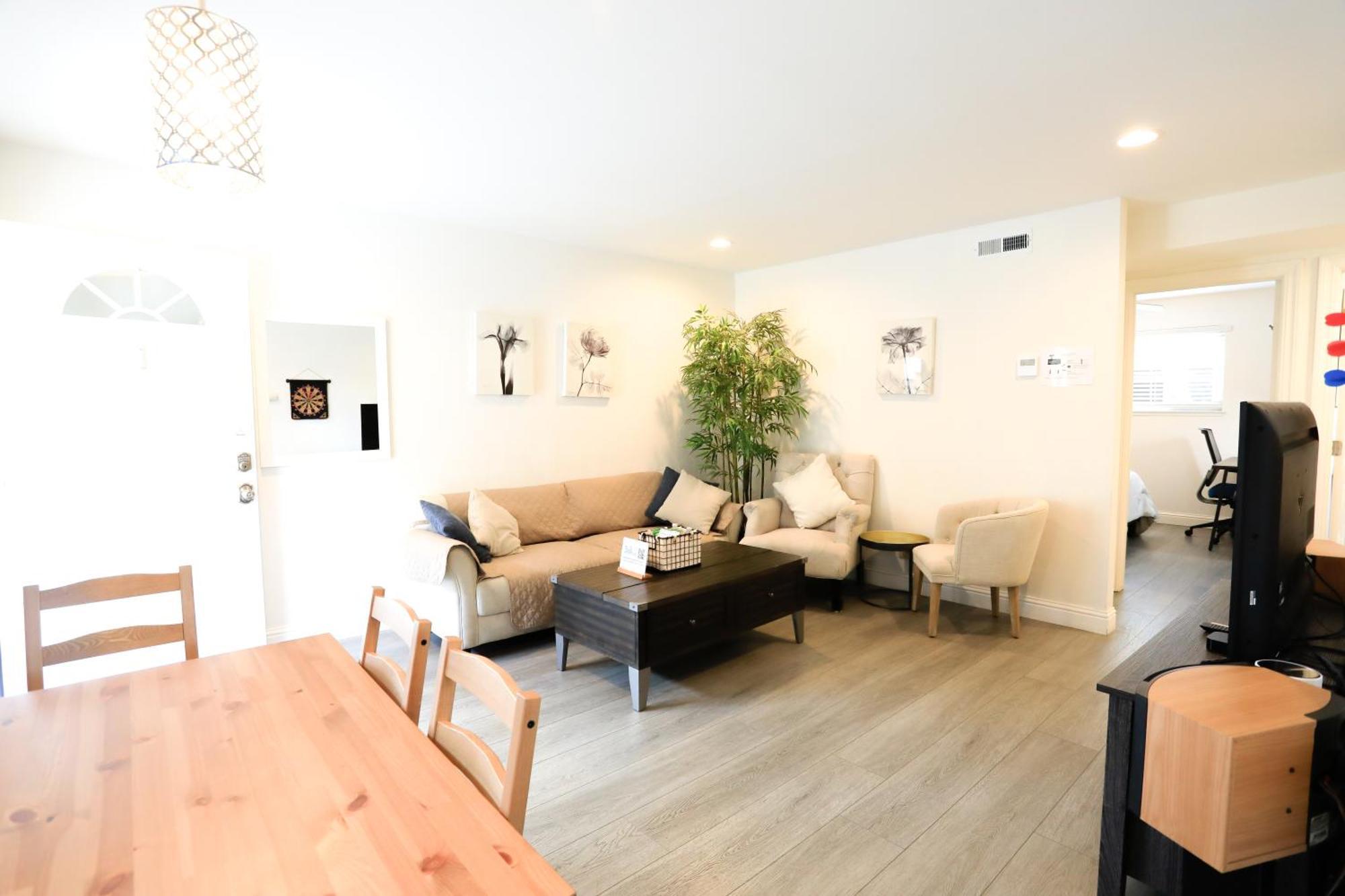 2Br Apt With Brand New Super Quite Ac, Washer, Dryer, Free Ev Station, Free Parking In Cupertino Sunnyvale Eksteriør billede