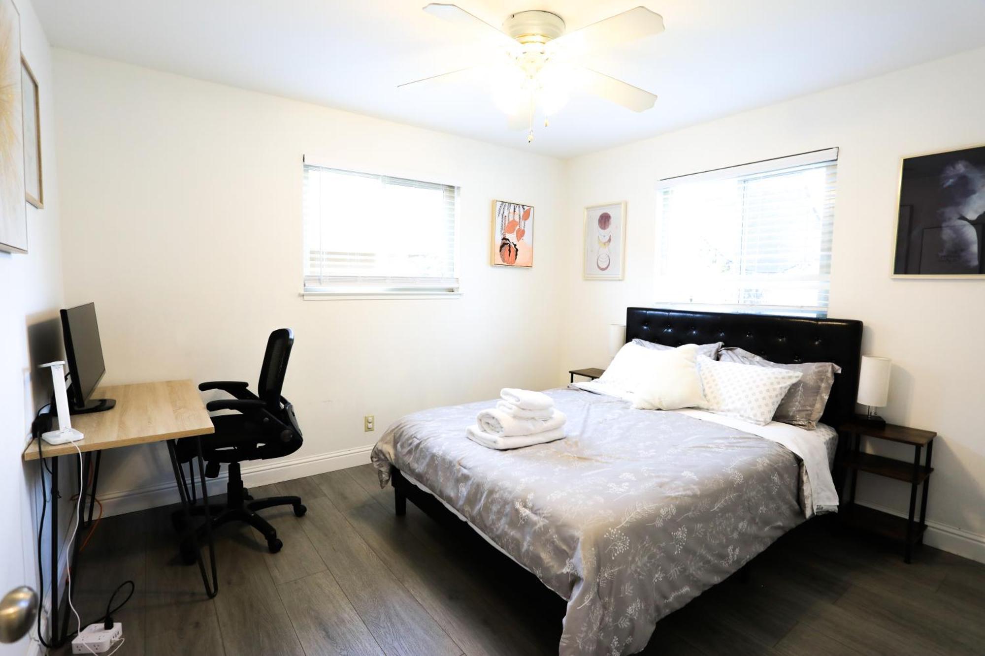 2Br Apt With Brand New Super Quite Ac, Washer, Dryer, Free Ev Station, Free Parking In Cupertino Sunnyvale Eksteriør billede