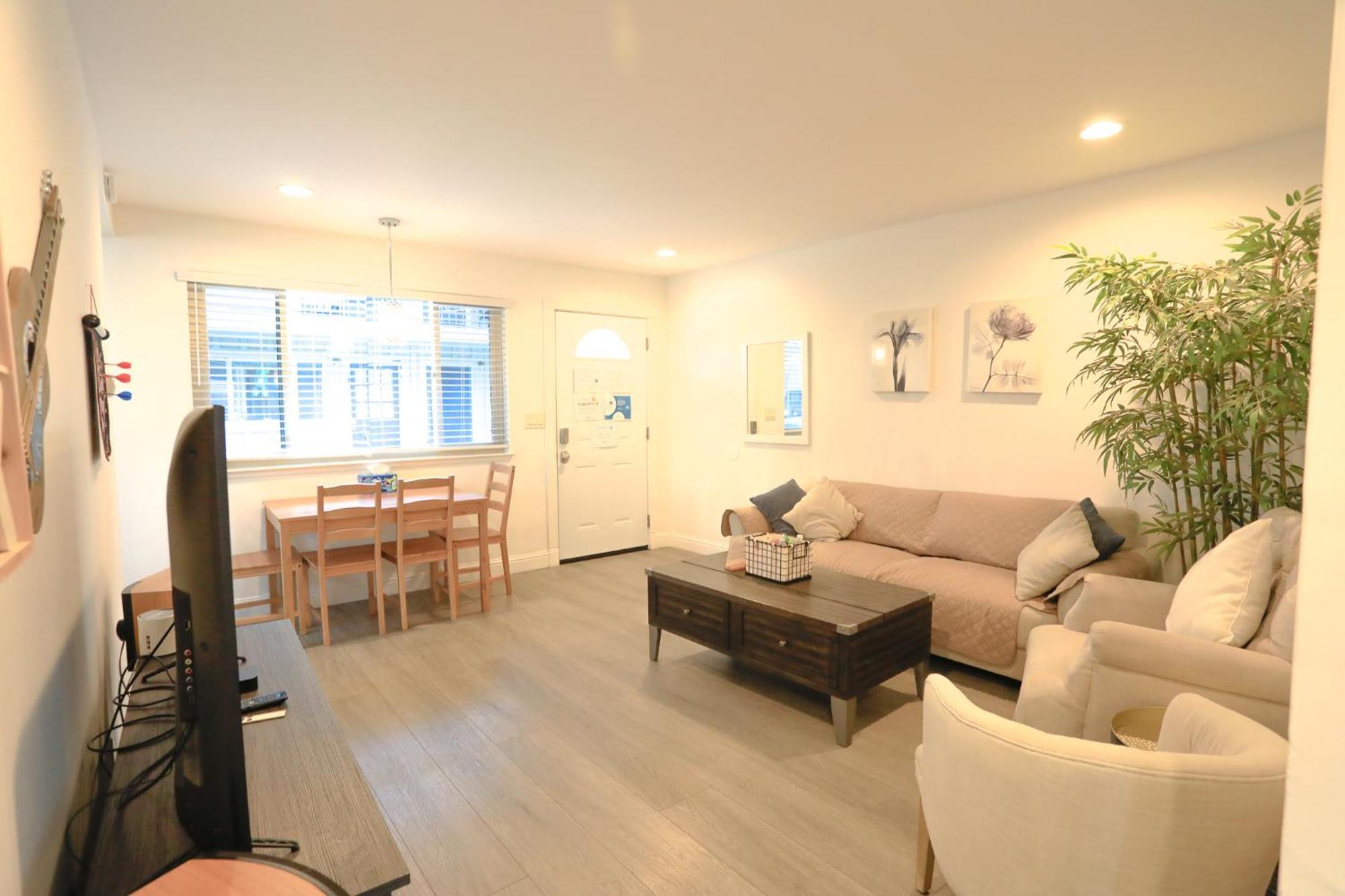 2Br Apt With Brand New Super Quite Ac, Washer, Dryer, Free Ev Station, Free Parking In Cupertino Sunnyvale Eksteriør billede