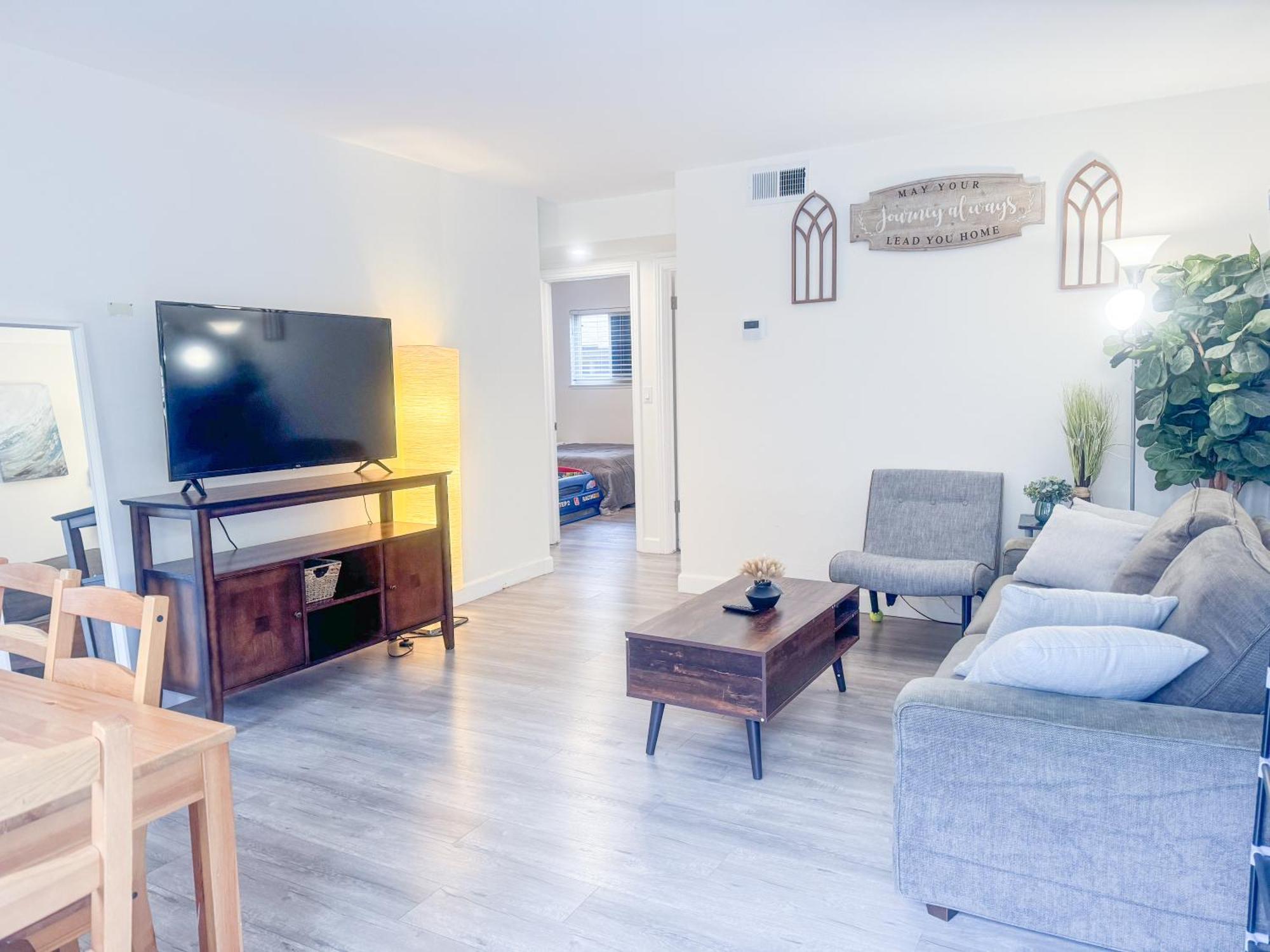 2Br Apt With Brand New Super Quite Ac, Washer, Dryer, Free Ev Station, Free Parking In Cupertino Sunnyvale Eksteriør billede