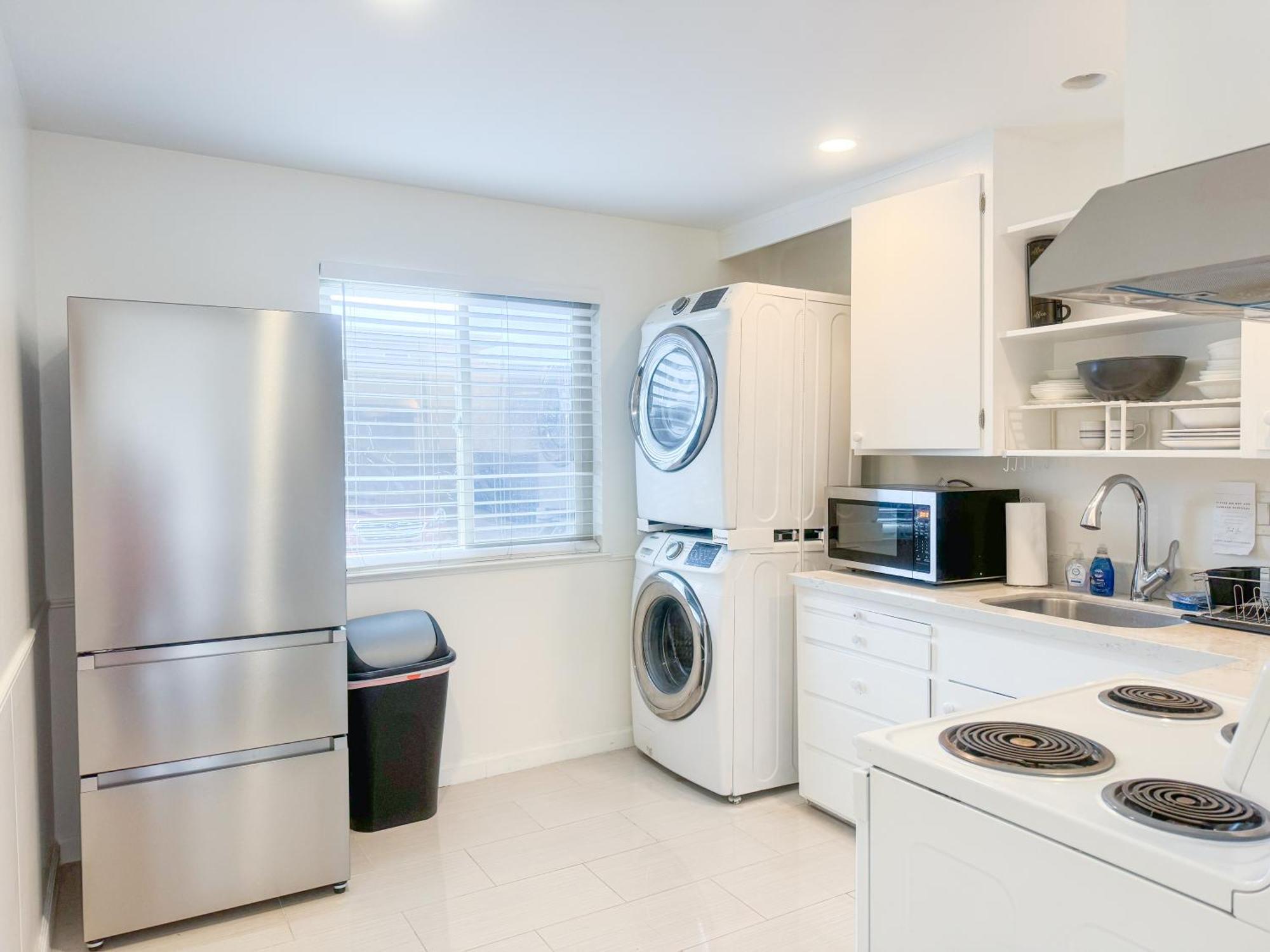 2Br Apt With Brand New Super Quite Ac, Washer, Dryer, Free Ev Station, Free Parking In Cupertino Sunnyvale Eksteriør billede